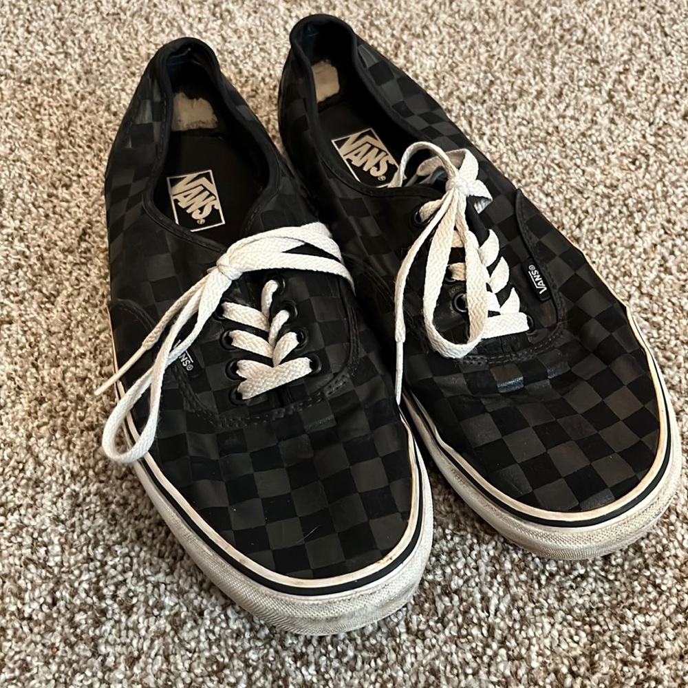 Vans checkered shoes Men’s US 12
